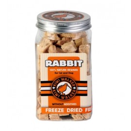 Rabbit meat treats have a lot of B12 and B3 vitamins, lecithin, potassium, and phosphorus.