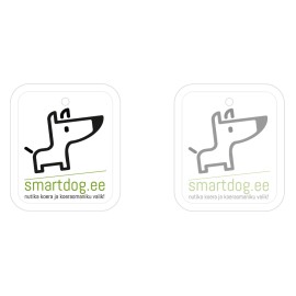 Reflector with SmartDog.ee logo
