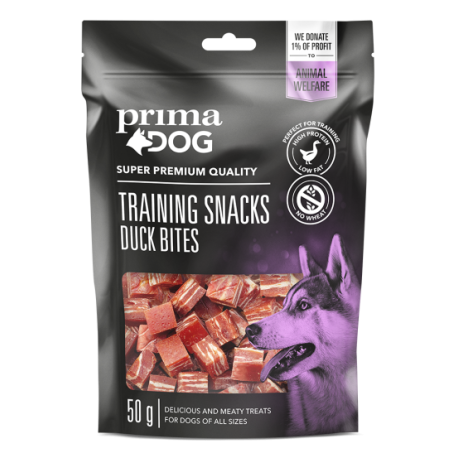PrimaDog Training Snacks Duck Bites 50 g