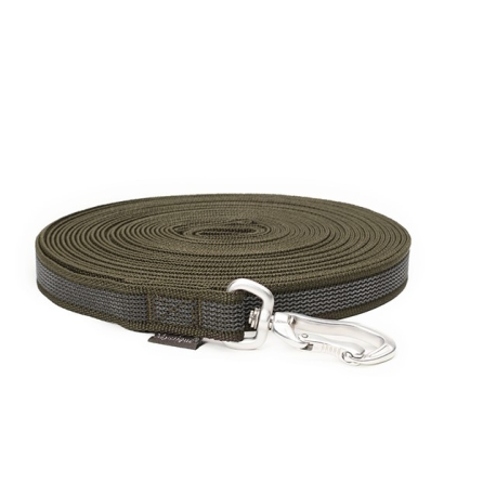 Mystique® 20mm rubbered tracking leash 'high resistance' 10m