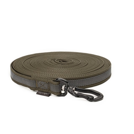 Mystique® 20mm rubbered tracking leash 'high resistance' 10m