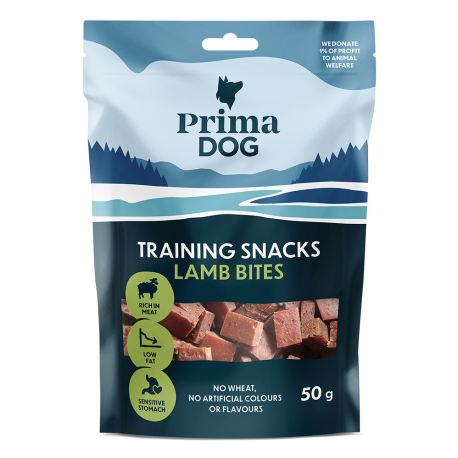 PrimaDog Training Snacks Lamb Bites 50 g