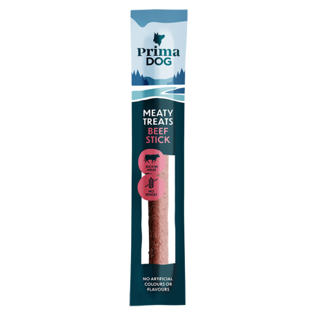 PrimaDog Meaty Treats Beef Stick 12 g