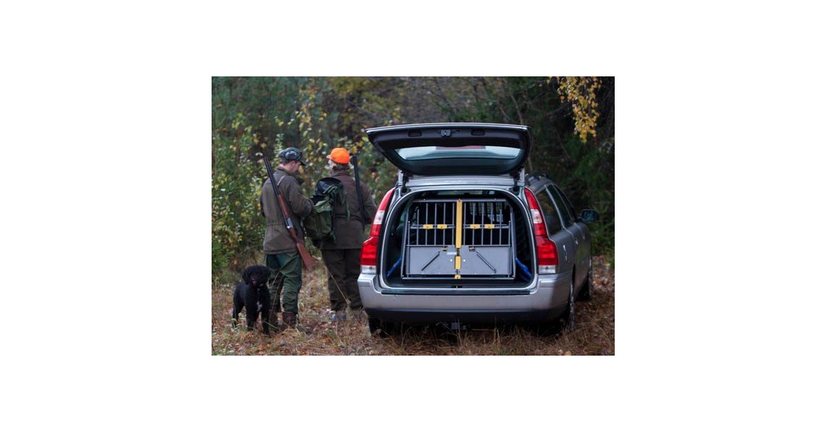 Variocage Double Dog Kennel For Suv Car Multi Dog Crate MIM Safe